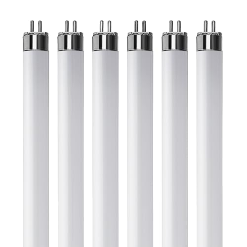 KOR (Pack of 6) F6T5/D - T5 Fluorescent 6500K Daylight - 6 Watt - 9