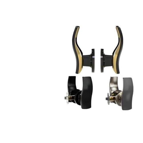 Cerradura de puerta corredera con mango push-pull de embutir para dormitorios internos 2