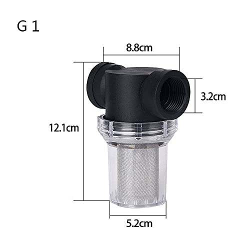 Filtro de Jardín Plástico Transparente para Riego G1 20 Mesh miniatura 2
