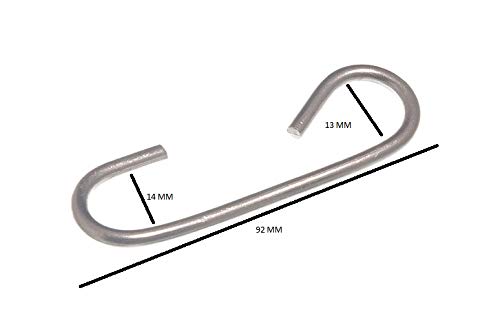 1 X Toilet Water Cistern Tank Syphon Hooks with C-Links (Small) - Optimize Flushing Efficiency