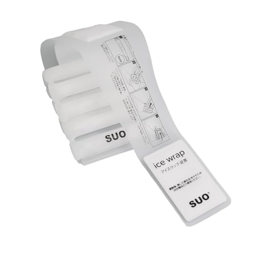 SUO(R) ���� ICE WRAP �A�C�X���b�v/����p Made ln Japan ���{�� (�N���A, ����p) �N�[�������O �N�[�� �����O �A�C�X�����O(R) SUO RING Plus �A�C�X �����O �A�C�X�o���h �A�C�V���O �����j���O ��p�`
