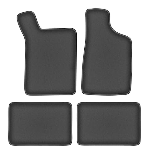 Tapis de sol en velours haut de gamme Durban graphite pour Renault 21 Berline