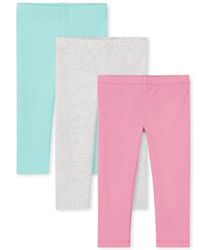 The Children's Place Girls' Cotton Leggings 3-Pack #TOP18