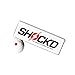 SHOCK'D GOLF BALLS - The World's Loudest Golf Ball - Viral Prank Ball (Sleeve of 3, Novelty) - Red Dot Button