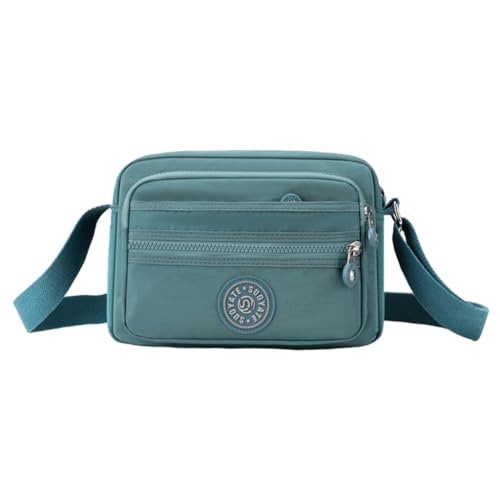 Fashionable Unisex Nylon Messenger Bag Shoulder Bags Suitable for Travel Shopping and Work