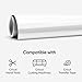 Cricut Everyday Iron On - 12” x 12ft - HTV Vinyl for T-Shirts - Use with Cricut Explore Air 2/Maker, StrongBond Guarantee, Outlast 50+ Washes, White