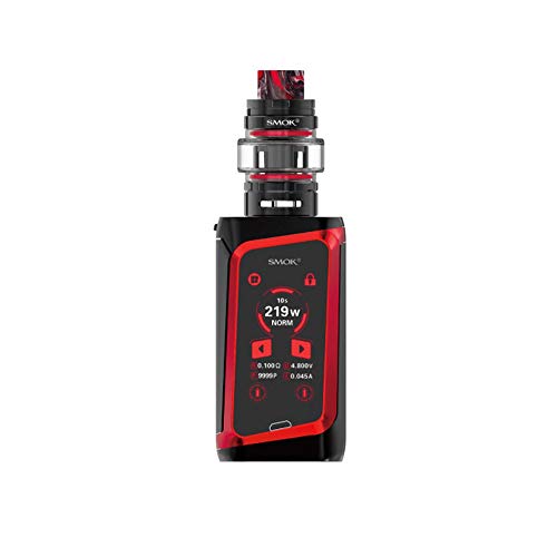 SMOK Morph 219 Kit, Die Weltweit Erste Eingabe Tastatur, E-Zigaretten Starter Set Kein Nikotin und Kein Tabak (Rot)