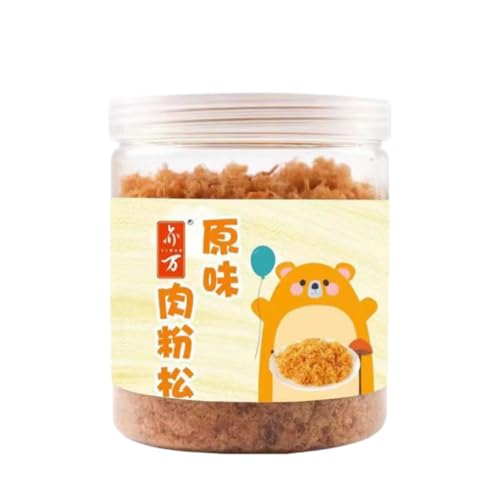 MAFUSE Pork Floss 100g – Dried Meat Floss, High Protein, No MSG, Gluten Free – Authentic Chinese Snack for Rice Topping, Congee, Sushi Filling & Bao Buns