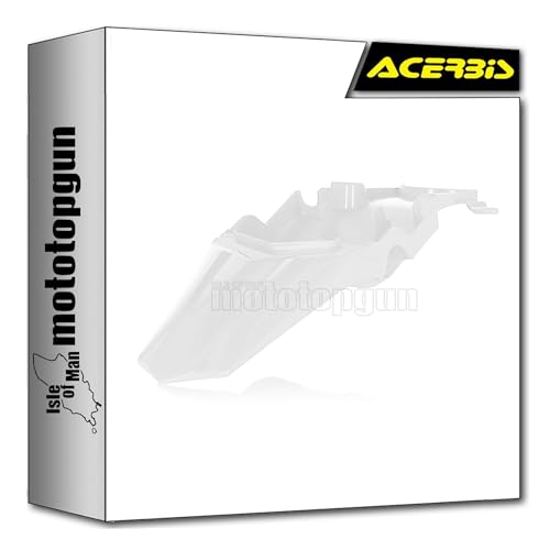 Garde-boue arrière blanc Acerbis pour Honda CRF 110F de 2019 à 2022
