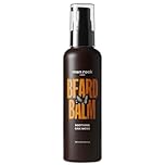 Men Rock Soothing Beard Balm, Leave in Beard Conditioner and Beard Softener, Oak Moss Fragrance 100ml