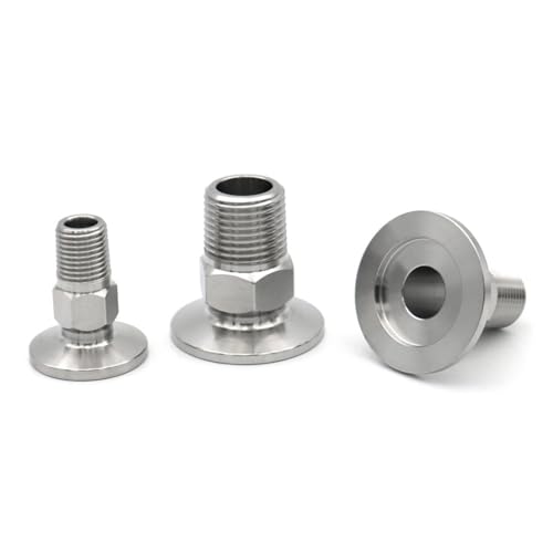 Raccord KF40 mâle 1/2 anti fuite en acier inoxydable 304 pour pompe à vide