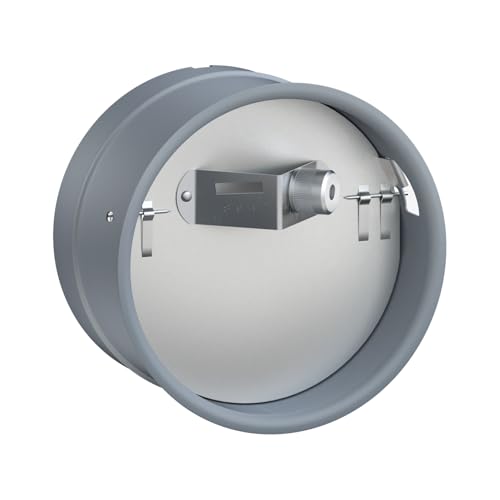 6" RC Barometric Draft Control for Oil Furnace, Boiler, Wood or Coal - 6 Inch Draft Regulator, Compatible with Residential and Commercial Heating Systems - Model 02722701 (6RC STD)