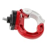 SOLUSTRE Gancho para Motocicleta Gancho para Manillar De Ciclismo Gancho para Casco Gancho del Manillar Ciclomotor con Percha para Casco Gancho para Colgar Aleación De Aluminio Rojo
