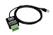 Produktbild EXSYS EX-1309-T USB 2.0 auf RS-232 Kabel Schwarz