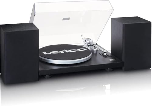 È dotato di due altoparlanti esterni in legno che forniscono una potente uscita di 2 x 30 W RMS; questi altoparlanti offrono un suono ricco e chiaro, utile per ogni occasione, che si tratti di una cena intima o di una festa vivace