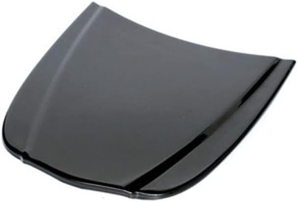 Small Mini Car Hood Black Metal Vinyl Wrapping Paint Display 10.2×11.8"/26x 30CM