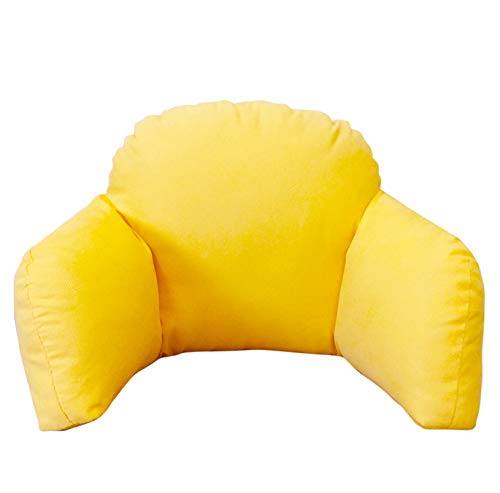 背もたれクッション 三角 背クッション テレビ枕 背もたれ クッション 枕 1人掛け 抱き枕 枕 大きい 60*32*19cm 小型 リラックス 寝室 ふかふか腰枕 ウェッジ枕 抱きまくら カラー2 かわいい 厚手 ふわふわ ソファ 椅子 ベッド ヘッドボ