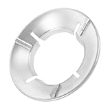 Abaodam Energiesparender Windschutz für Gasherd aus Edelstahl Feuer sammelring Winddicht und Hitzebeständig für Haushalt und Gastronomie Einfache Installation und Dauerhafte Nutzung