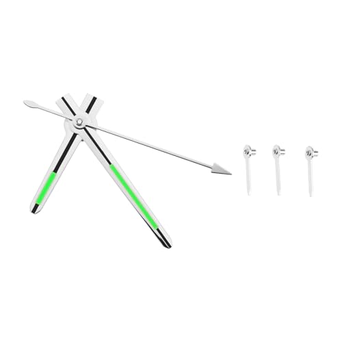 SG Store 1 Set Di Lancette Luminose Per Orologi Di Ricambio Compatibile Con VK63 Silver