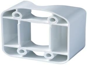 Yardcrafter Vinyl Fence 45 DEGREE ADAPTERS FOR LINE CONNECTORS (SET OF 2)