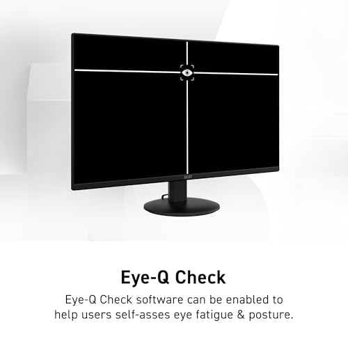 Image of msi PRO MP272LE 27-inch IPS 1920 x 1080 (FHD) Computer Office Monitor, 100Hz, Adaptive Sync, HDMI, DisplayPort, Tilt, 4-Side Slim Bezel 1ms, Black