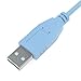 EDIMS USB Console Cable for Cisco Router Switch - 6 FT Mini-B to Type A