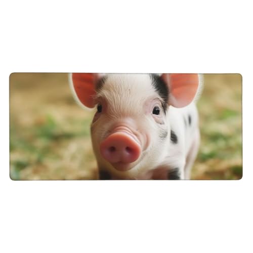 Tapis de souris de jeu grand format imperméable et antidérapant motif animal