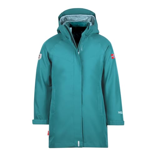 Trollkids Girls Senja 3in1 Coat 128, Teal
