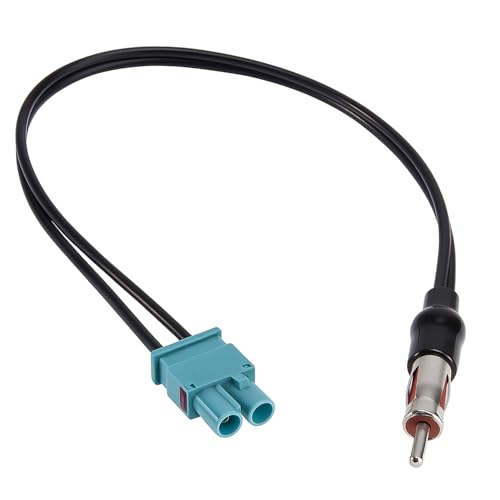 Adaptateur D'antenne De Voiture Dual Fakra De Keple | Adaptateur D'antenne Véhicule Double Fakra vers DIN (Motorola Type) Connecteur pour Systèmes D'antennes De Diversité dans Les Modèles De Voitures