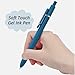 YOXMJDB Gel Pens, 6 Pcs 0.5mm Fine Point Smooth Writing Pens Cute Pen, High-End Series Black Ink Pen for Journaling Note Taking, School Office Supplies for Women Men (6 Pcs Gold Vintage)
