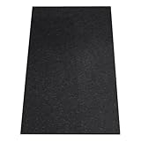 Solución de derrames de aceite: el diseño de la alfombrilla de garaje resistente al aceite hace que esta alfombrilla de derrames sea resistente a cualquier suciedad. Hecho de material de poliéster confiable, impermeable y garantiza una zona limpia. Nota: no apto para aceite caliente o altas temperaturas