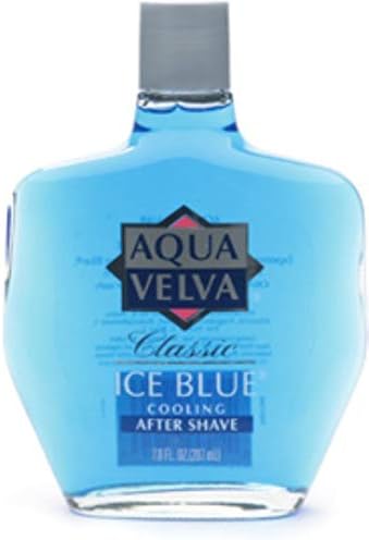 Aqua Velva Cooling After Shave, Classic Ice Blue 7 oz (Pack of 7)