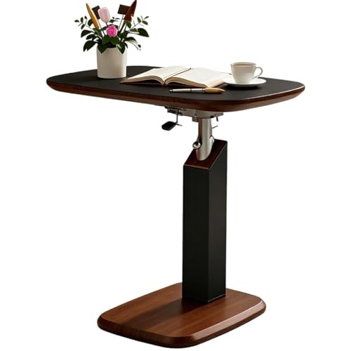 Elevating Edge Table Bedside Table Living Room Coffee Table Small Table Movable Bedside Computer Desk(D)
