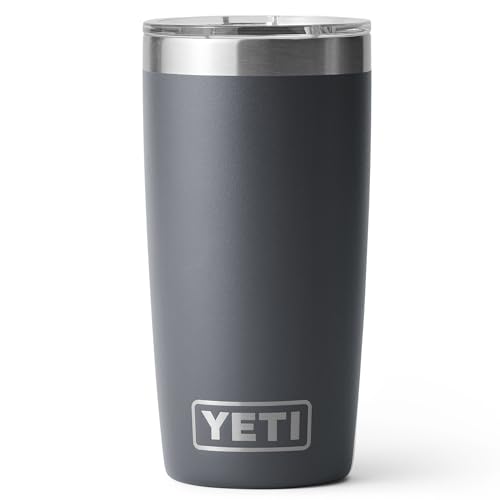 Image of YETI Rambler Mug with MagSlider Lid, Charcoal, 10 oz (295 ml)