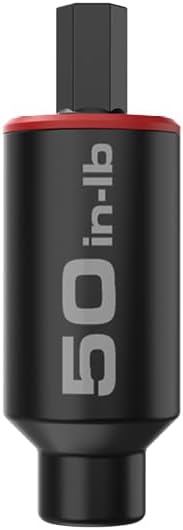 Real Avid Smart-Torq Fixed 7-100 Inch-Lb Torque Limiters - Accuracy Within +/- 5%, Click-Style Clutch Mechanism Prevents Over-Tightening, Works with 1/4" Hex Drivers and Bits