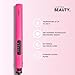 Cortex Beauty - Ultra Slim Digital Flat Iron 1'' - Flat Iron Hair Straightener, pro Nano Titanium Brush, planchas de Cabello Professional, Hair Streamer, straightening Hot Tool for Hair, (Hot Pink).