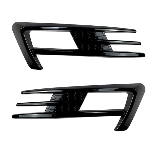 Calandre voiture 2 pièces pour Golf MK7 de 2013 à 2019 inférieure de phare antibrouillard