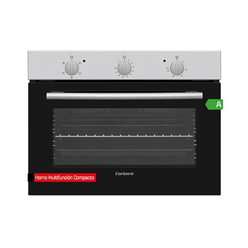 Corberó - Horno Multifunción | CCHCV4521M | 50L | 5 Programas | Luz Interior | Puerta Doble Cristal Fácil Limpieza | 2300W Potencia | Negro