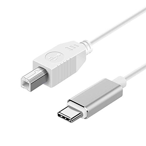 Câble USB-C vers Midi dyplay type C vers USB-B interface Midi pour imprimante Samsung, Huawei, ordinateur portable, clavier Midi, enregistrement audio d'interface Cover
