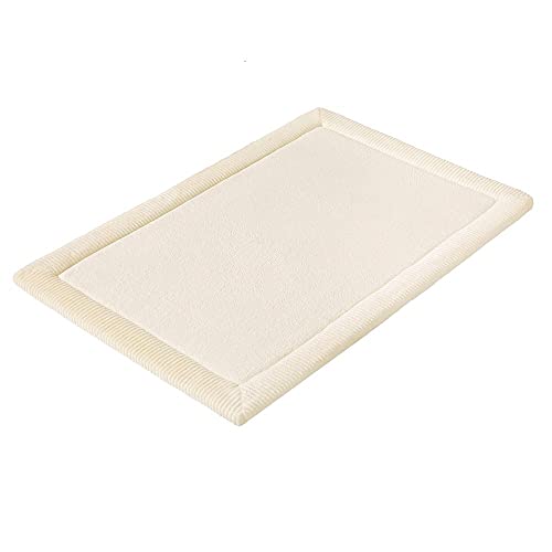 PANA Memoryschaum Badematte in versch. Farben • Badteppich aus weichen Mikrofasern - rutschfest & waschbar…