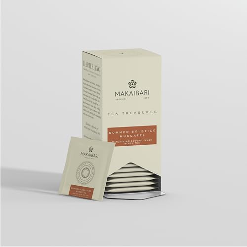 Image of Makaibari Summer Solstice Muscatel, Organic Darjeeling Second Flush 25 Teabags