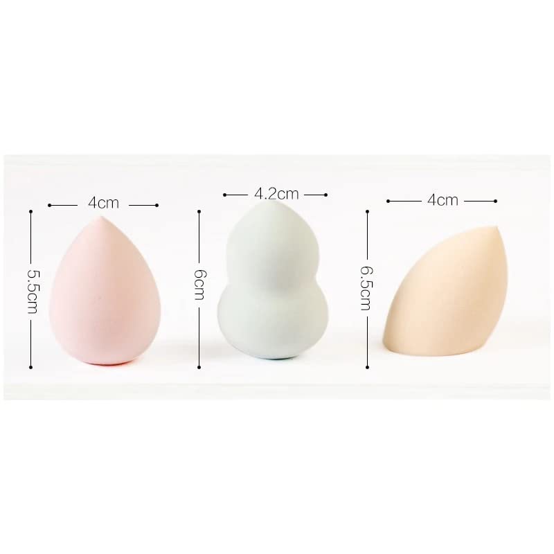 Miniatura 7 de 100 Uds Maquillaje Blender Cosmético Puff Esponja de Maquillaje Puff Cojín de Aire Huevo Súper Suave Herramienta de MAQUILLAJE Accesorios a granel