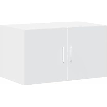 vidaXL Wall Cabinet White 70 x 42.5 x 40 cm Wood Material