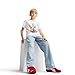 PUMA Kid's Scuderia Ferrari Race Graphic Tee, White SS25, Medium
