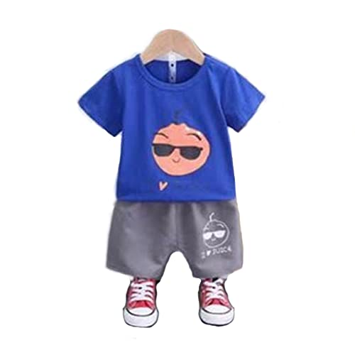 Image of Bold N Elegant Kids Half Sleeve 3D Cartoon Tiger Cotton T-Shirt with Denim Shorts Summer CLothing Set for Infant Toddler Preschool Boys n Girls