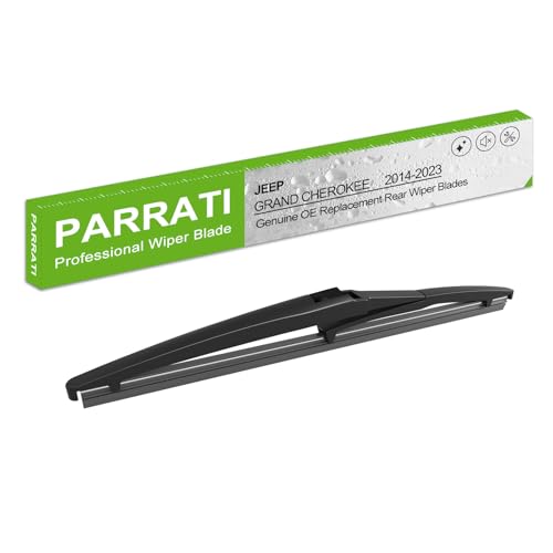 PARRATI® Rear Windshield Wiper Replacement for Jeep Grand Cherokee 2014-2023,Back Wiper Blade Quiet & Easy to Install(11 Inch)