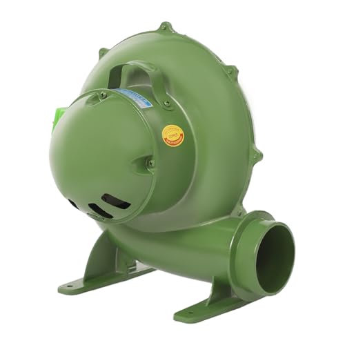 NTNOEA 250W Electric Blower fan with a Speed Regulator, Commercial BBQ Blower Fan - 141 CFM Forge Blowers for Outdoor Grills, Barbecue Fires, Small Stoves, Furnaces, Etc.(Green, 10.4 x 9.4'')