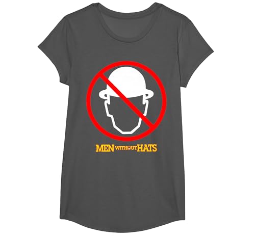 Image of Men Without Hats - We Can Dance T-Shirt, Girls, Asphalt Grey, X-Small
