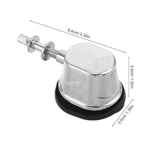 Piezas de Repuesto para Lug de Caja de Metal con Tornillos de Montaje para Pata de Batería, Ajustables y de Compatibilidad Universal, Color Plata, para Mayor Estabilidad miniatura 2