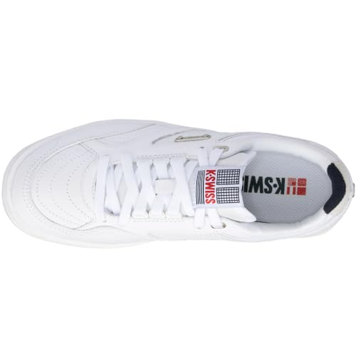 K-Swiss Womens Ambassador Elite Lace Up Sneakers Shoes Casual - White - Size 9 M4